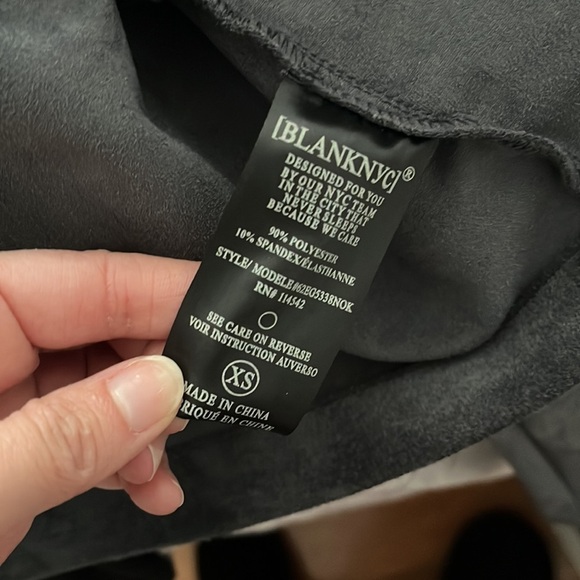 “Blank NYC- velour jacket size XS” - Picture 7 of 7